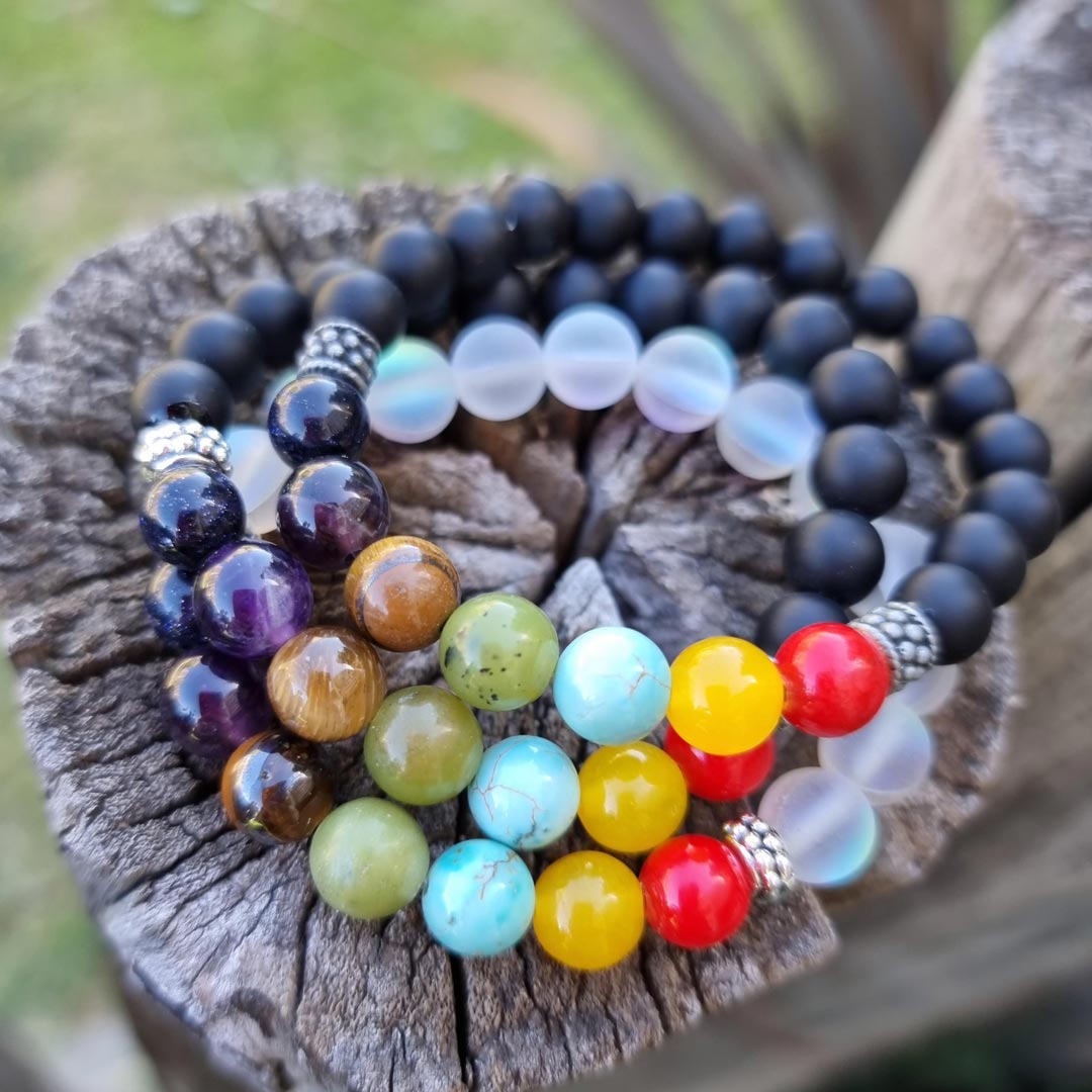 Brazaletes de piedras naturales benditos - Salvate Si Puedes